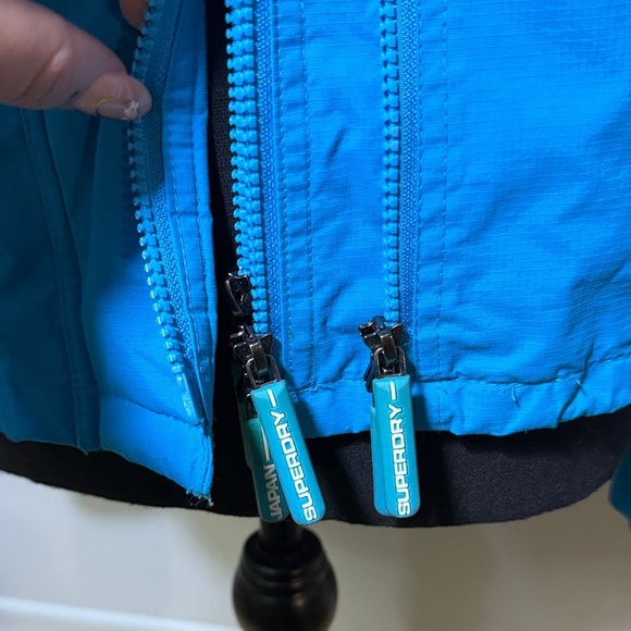 Superdry Women's Bright Blue Ski Jacket - Picture 7 of 10